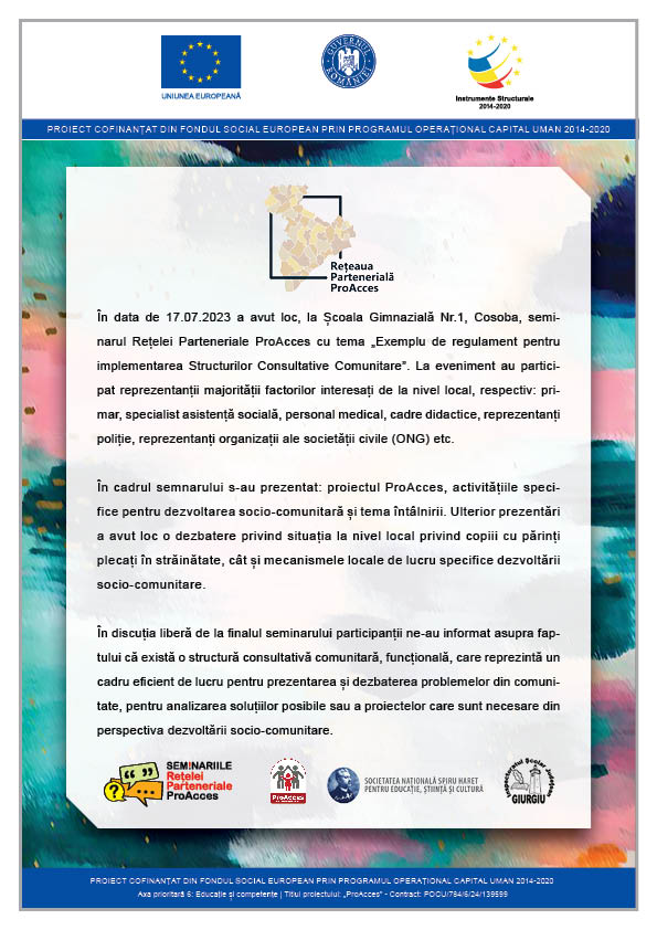 anunt info COSOBA